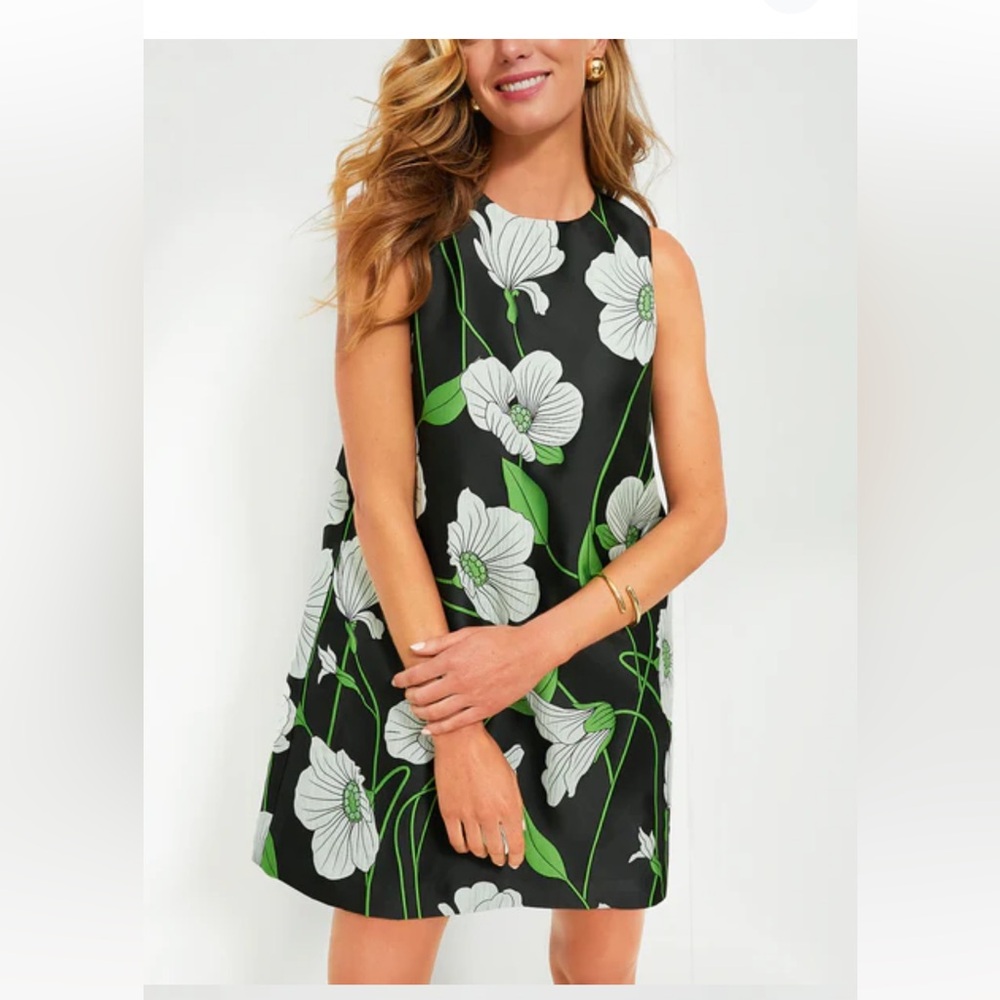Floral mini shift dress